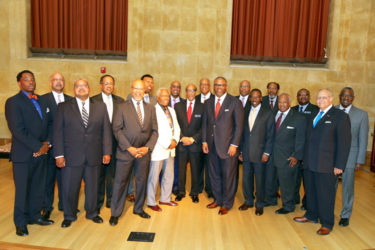 Archons of Beta Sigma Boule with Grand Sire Archon-Elect Gregory J. Vincent
